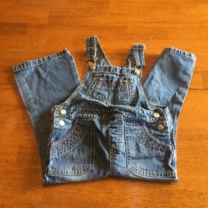 Denim overalls